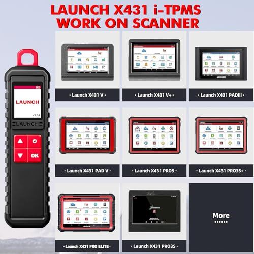LAUNCH X431 i-TPMS(Upgrade of TS Gun) TPMS Tire Pressure Detector, Activate/Relearn,TPMS Diagnostic Tool Work with CRP919E/X431 V/X431 PRO3S+/X431 PRO Elite/X431 PRO TT/X431 PAD V - Image 5