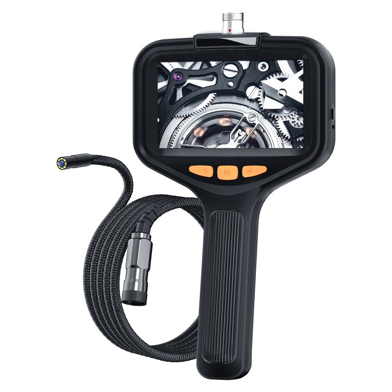 5.5Mm Hd Handheld Portable Car Detector With Screen 8Mm Lens Duct Camera Industrial Endoscope - Image 1