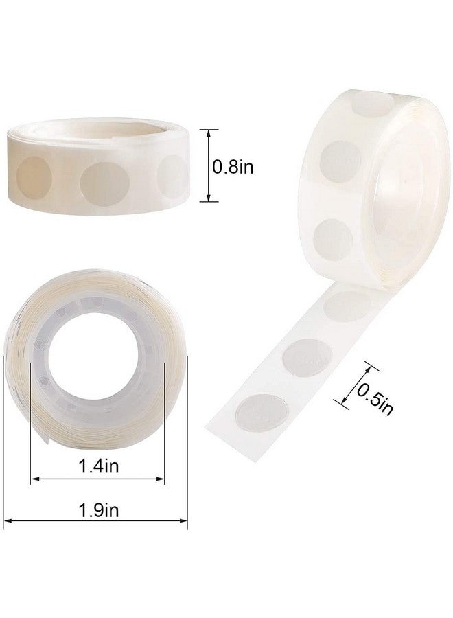 TOYXE 1000 Pcs Glue Point Clear Balloon Glue Removable Adhesive Dots Double Sided Dots Of Glue Tape For Balloons Party Or Wedding Decoration, 16 Cm - Image 4