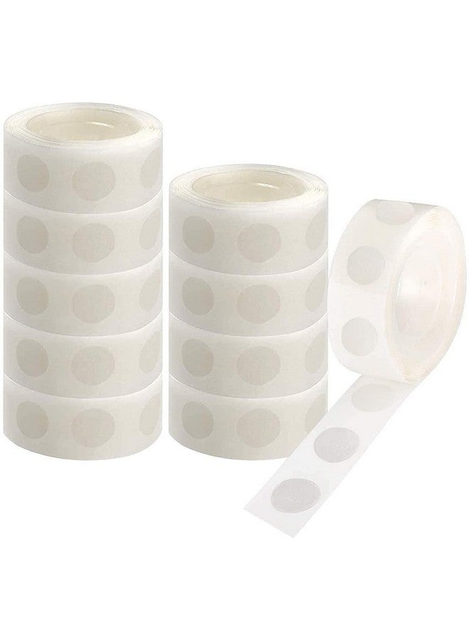 TOYXE 1000 Pcs Glue Point Clear Balloon Glue Removable Adhesive Dots Double Sided Dots Of Glue Tape For Balloons Party Or Wedding Decoration, 16 Cm - Image 1