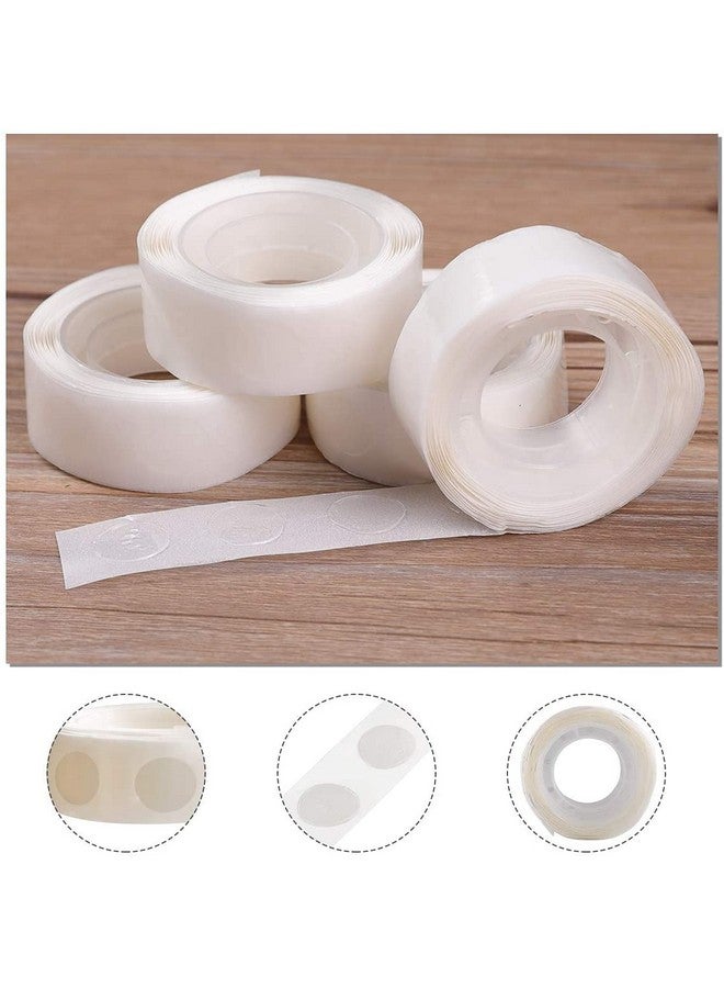 TOYXE 1000 Pcs Glue Point Clear Balloon Glue Removable Adhesive Dots Double Sided Dots Of Glue Tape For Balloons Party Or Wedding Decoration, 16 Cm - Image 2