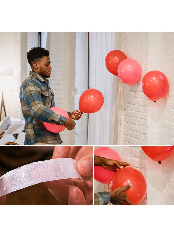 TOYXE 1000 Pcs Glue Point Clear Balloon Glue Removable Adhesive Dots Double Sided Dots Of Glue Tape For Balloons Party Or Wedding Decoration, 16 Cm - Image 3