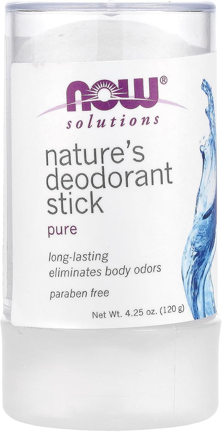 now Nature'S Deodorant Stick (Shaba) 120g - Image 1