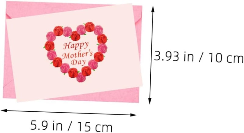 Versatile Mother's Day Cards 6 Pack Small Thank You Cards for Birthday Greeting - Image 5