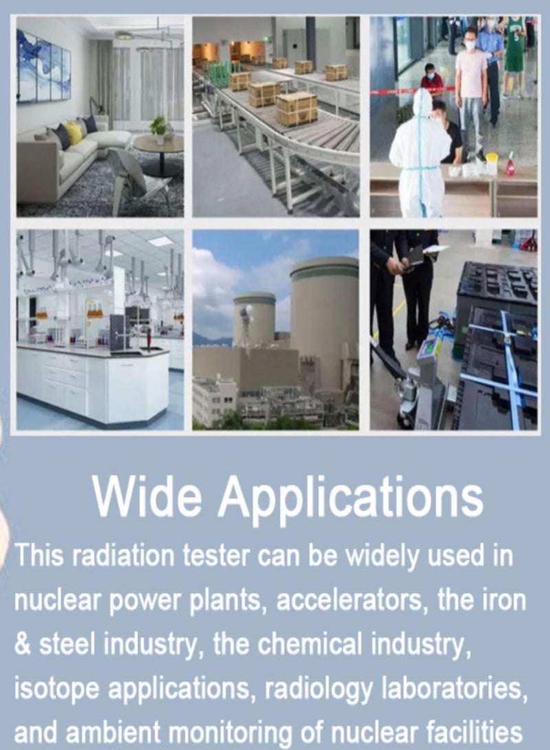 BSIDE N3 Nuclear Radiation Detector High Precision Aquatic Products Nuclear Wastewater Detector Industrial Marble Ray Detector Household Multifunctional Radioactive Geiger Counter - Image 5