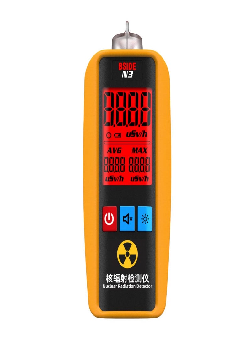BSIDE N3 Nuclear Radiation Detector High Precision Aquatic Products Nuclear Wastewater Detector Industrial Marble Ray Detector Household Multifunctional Radioactive Geiger Counter - Image 1
