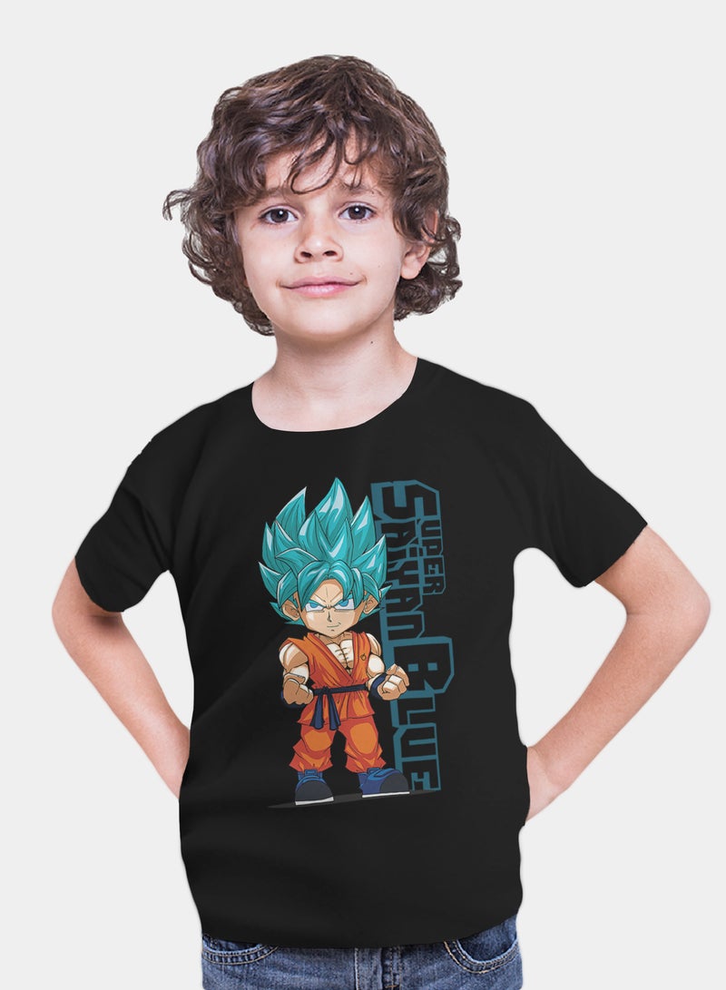 Fashion World Cotton T-shirt Printed with High-quality Anime Dragon Ball  - Image 1