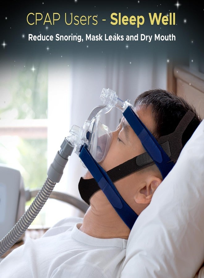 Auxhil Chin Strap for Sleeping, CPAP Chin Strap, Anti Snoring, CPAP Chin Strap to Keep Mouth Closed, Adjustable, Breathable and Comfortable - Image 3