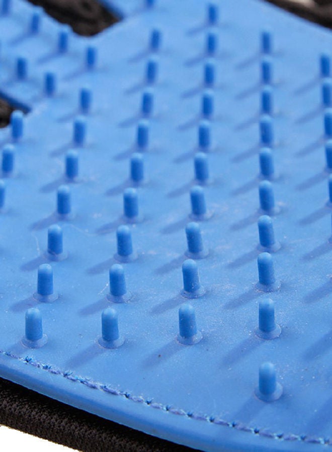 NIBEMINENT Pet Dog Grooming Glove Blue 23x16x5cm  - Image 1