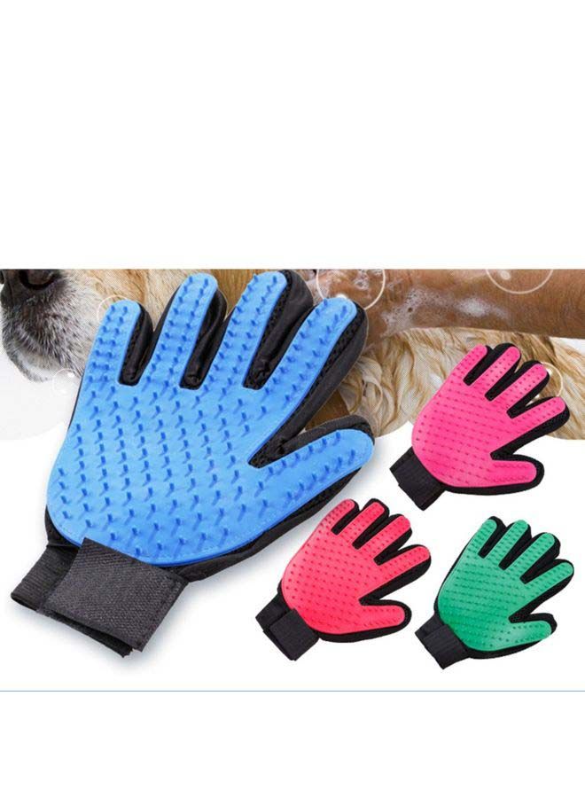 NIBEMINENT Pet Dog Grooming Glove Blue 23x16x5cm  - Image 3