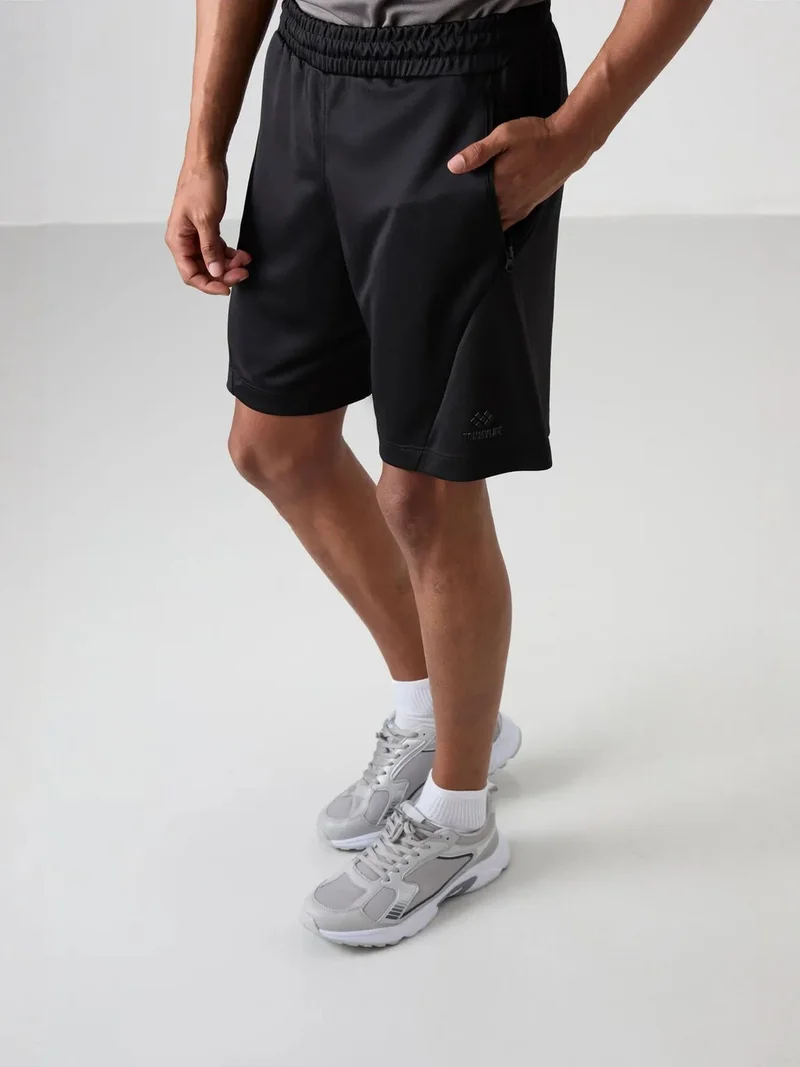 TOMMYLIFE TOMMY Men's Polyester Knit Sweat Shorts