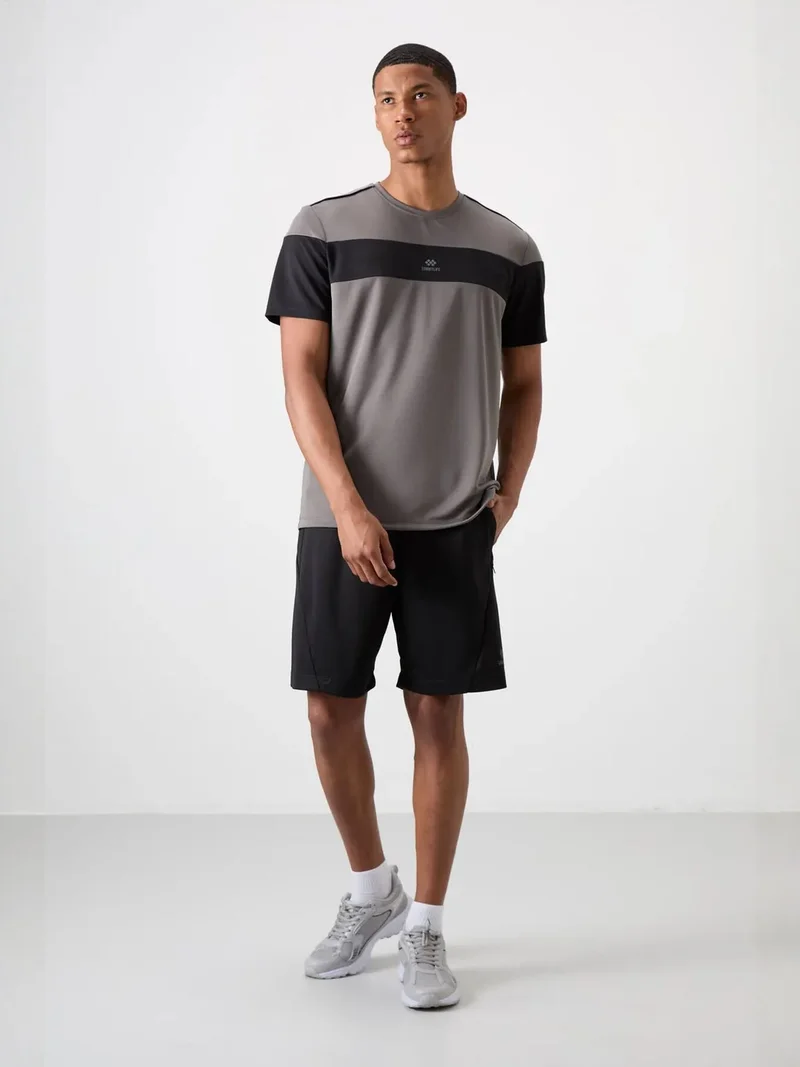 TOMMYLIFE TOMMY Men's Polyester Knit Sweat Shorts