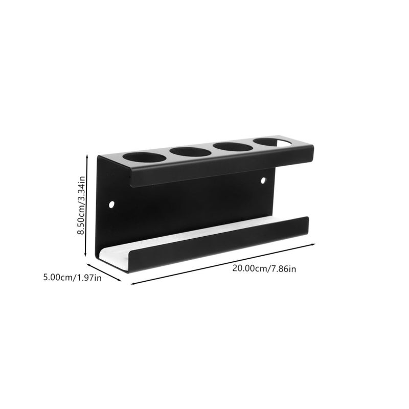 Wall Mounted Electric Toothbrush Holder Stainless Steel Easy Install Sturdy Bathroom Organizer - Image 3