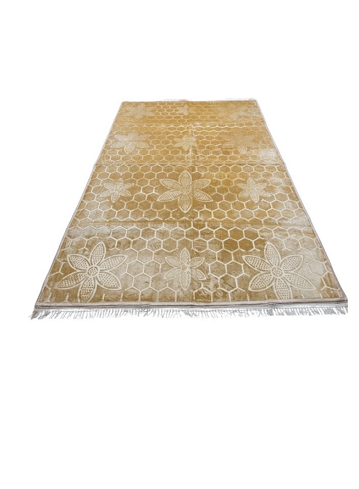 SMART HOME ground seating mat with a 3D pattern for trips, camping, hiking, and land, heritage rug, size 200X300 cm - Image 1