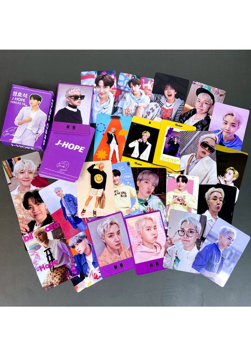 SKYLO 55-Piece BTS J-Hope Personal Photo Lomo Card - Image 3