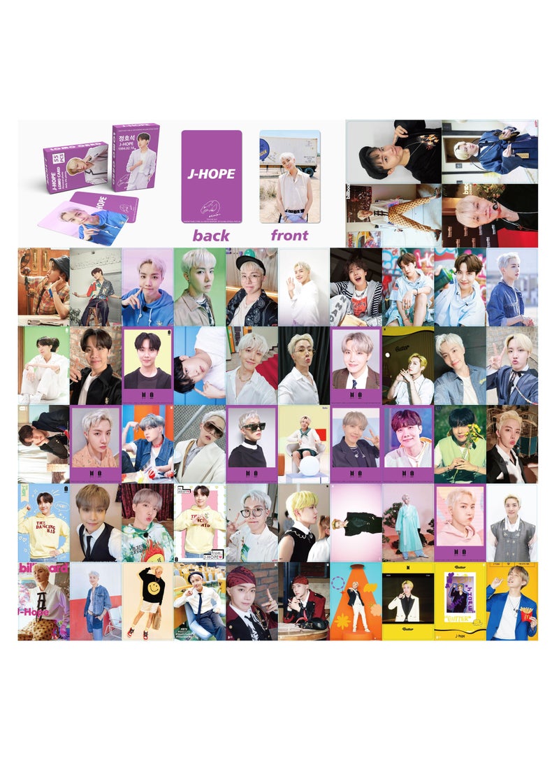 SKYLO 55-Piece BTS J-Hope Personal Photo Lomo Card - Image 1