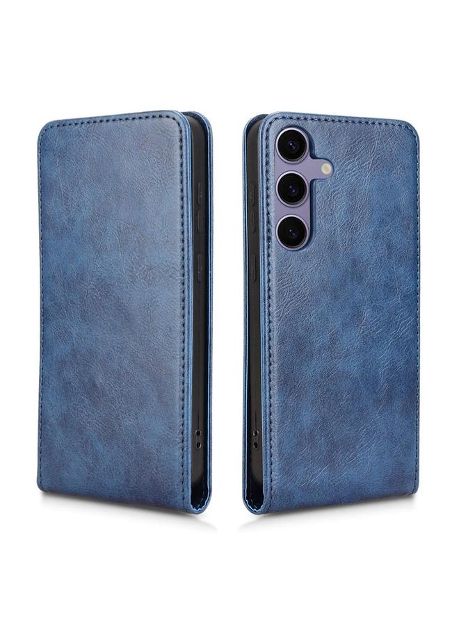 S-TOP Case For Samsung Galaxy S25+ 5G Magnetic Vertical Flip Leather Phone Case - Image 2