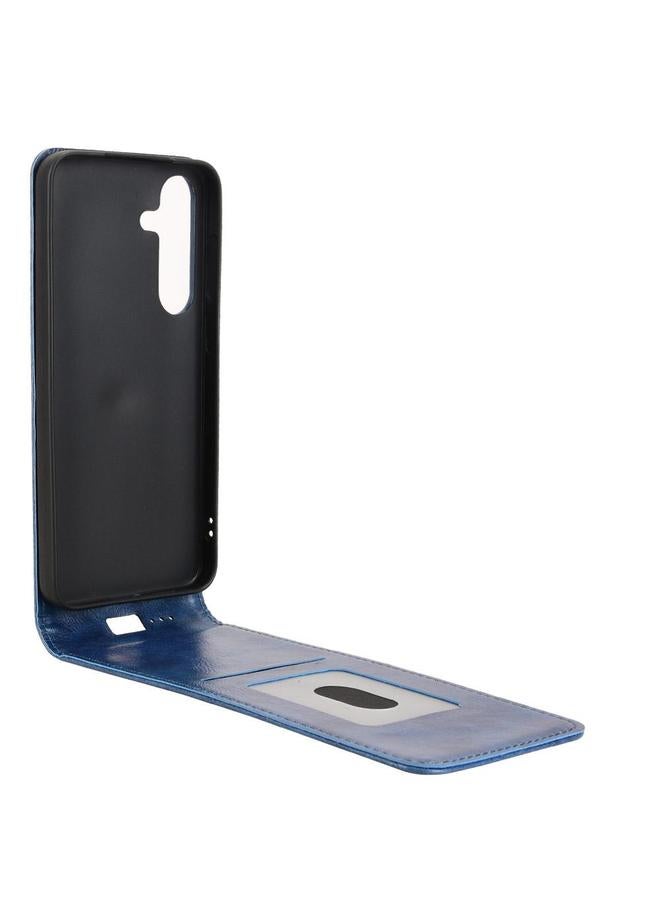 S-TOP Case For Samsung Galaxy S25+ 5G Magnetic Vertical Flip Leather Phone Case - Image 3