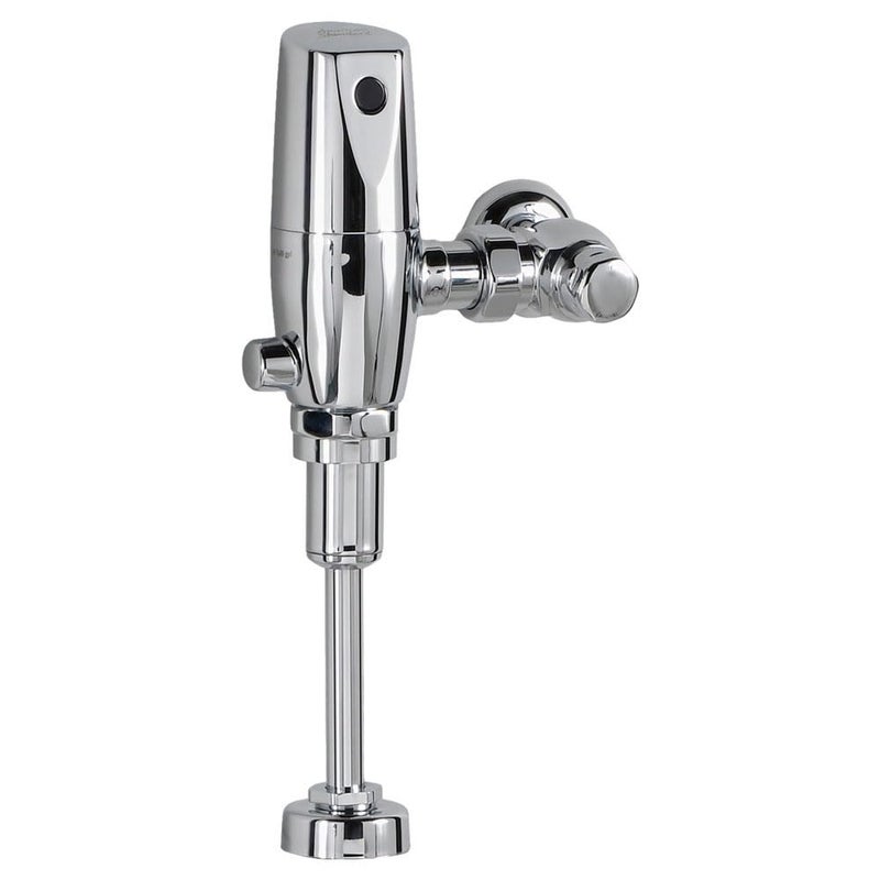 American Standard 6063013002 Ultima Selectronic Touchless Urinal Flush Valve PistonType Battery 0125 GPF Polished Chrome