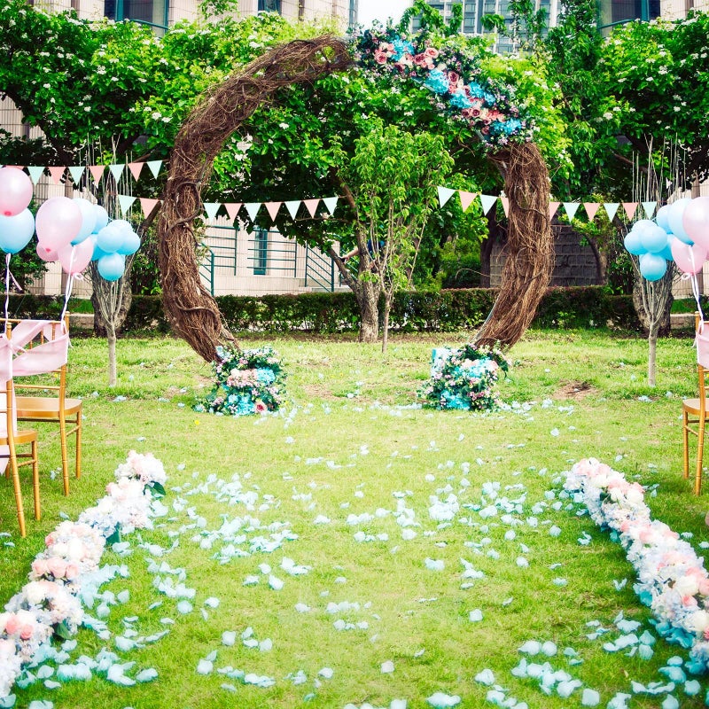 Neo LOONS 1000 Pcs Artificial Silk Rose Petals Decoration Wedding Party Color Emarald Green - Image 3