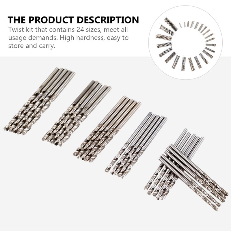 150pcs Mini Drill Bit Kit 0.4-3.2mm HSS Drill with Carry Case for PCB Crafts Jewelry Drilling Tool - Image 4