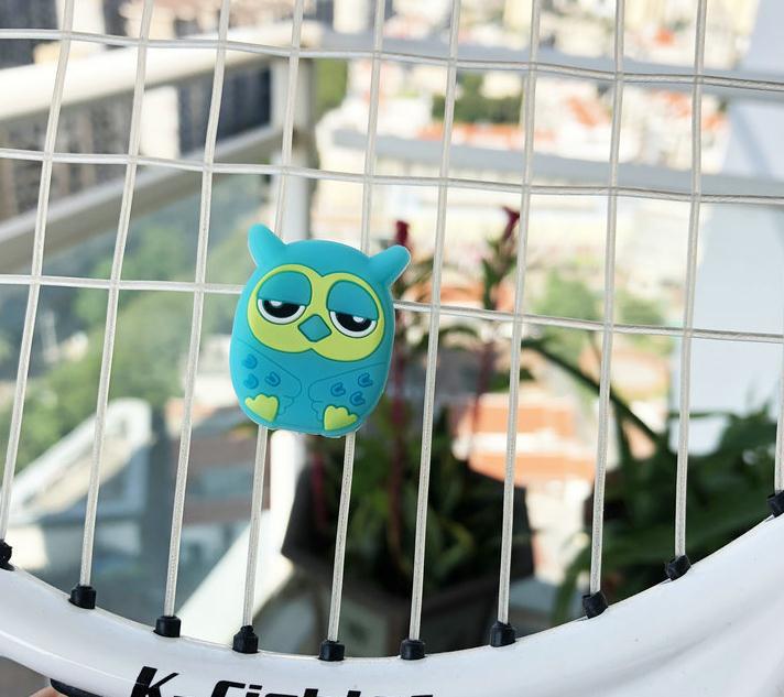 In-Stock Tennis Racket Shock Absorbers Animal Shock Absorbers Owl Beetle Elephant Bee Bear Paw Cartoon Shockproof - Image 1