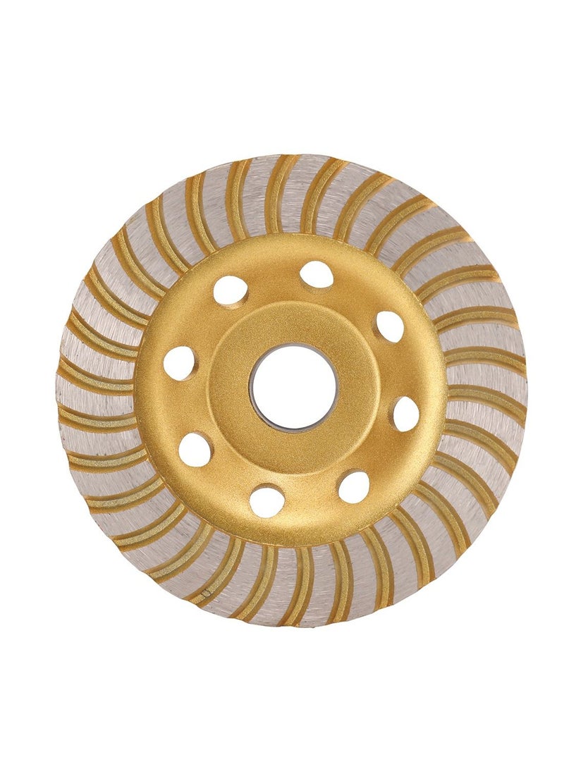 BMB tools Corrugated Abrasive Wheel 4.5 Inch |durable | good abrasion resistance | anti-static and anti-clogging | drill attachment | Oxidation Poly Strip Wheel - Image 1