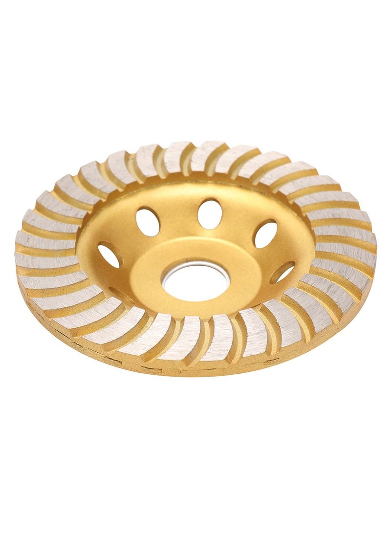 BMB tools Corrugated Abrasive Wheel 4.5 Inch |durable | good abrasion resistance | anti-static and anti-clogging | drill attachment | Oxidation Poly Strip Wheel - Image 2