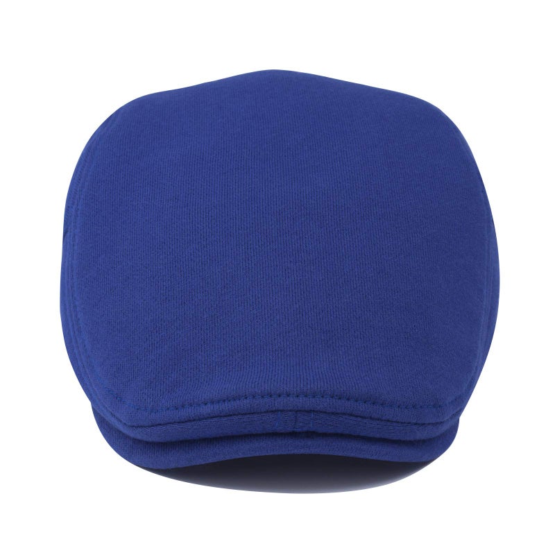 VOBOOM Men Newsboy Cap Cotton Flat Ivy Gatsby Driving Hat (Royal Blue) - Image 2