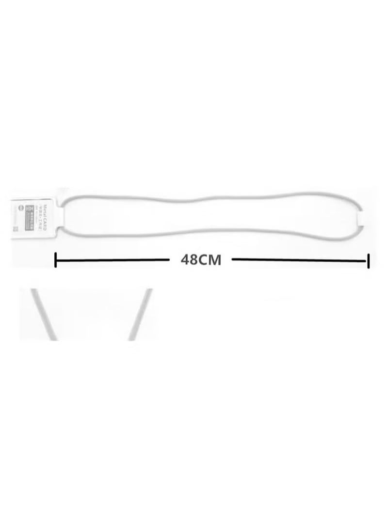 ID Card Holder Business Card Office Card Holder Photocard Holder Aluminum Alloy (Grey) - Image 3