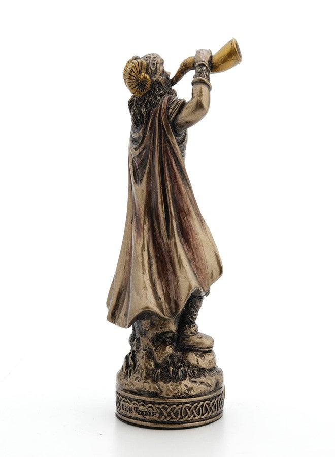 Veronese Design Norse Gods Miniature Figurine (Heimdall, Bronze) - Image 5