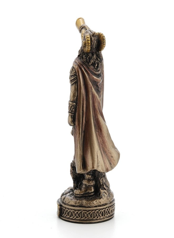 Veronese Design Norse Gods Miniature Figurine (Heimdall, Bronze) - Image 4