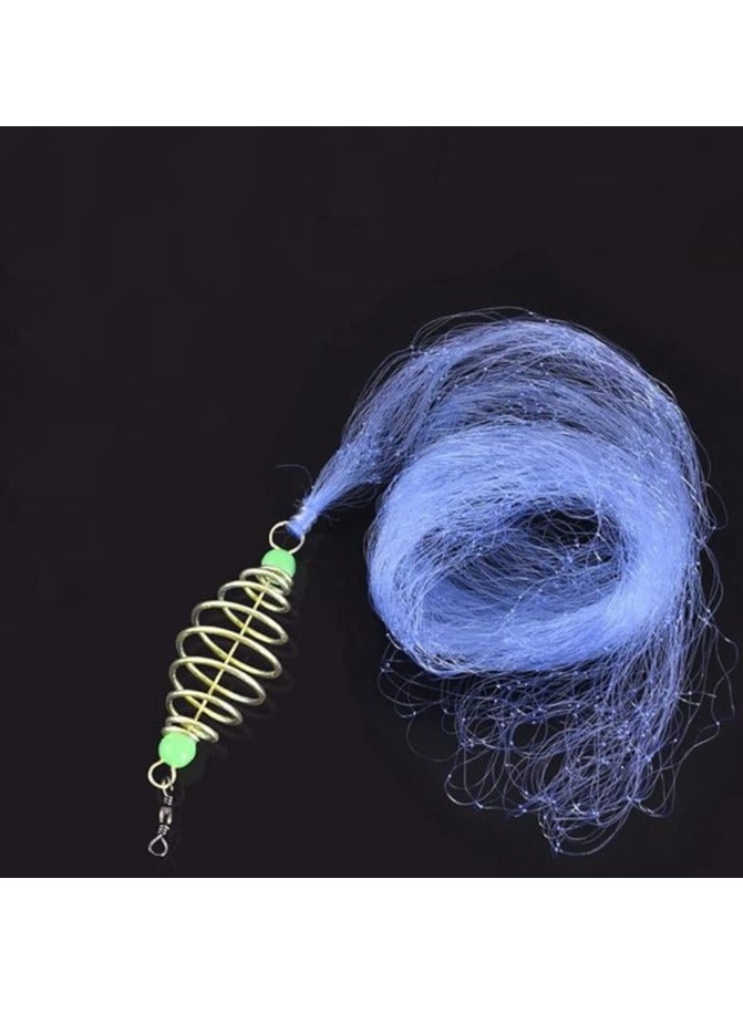 Throwing Net Keeping Lures Fishing Feeder Trap Spring Net Netting Connector Multi Size Sea Lake Freshwater Ultralight Fish Net
