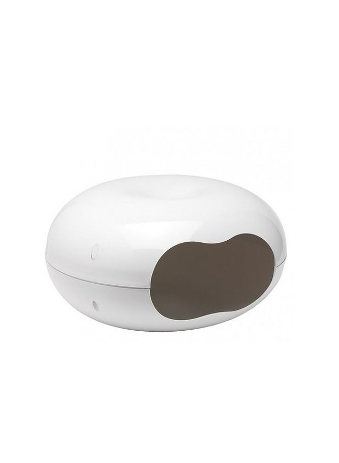 Moderna Doonut-Cat House With Cushion White 49x49x27cm - Image 5