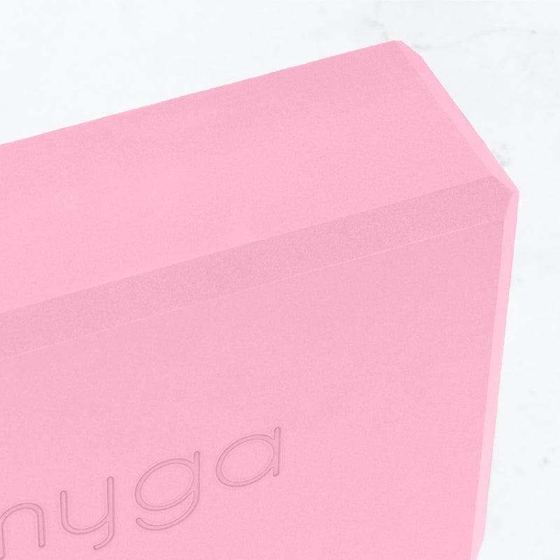 MYGA Yoga Block,Lightweight EVA Foam Yoga Brick,High Density Non-Slip Block for Yoga Poses, Pilates, Balance and Flexibility,Dusty Pink - Image 5