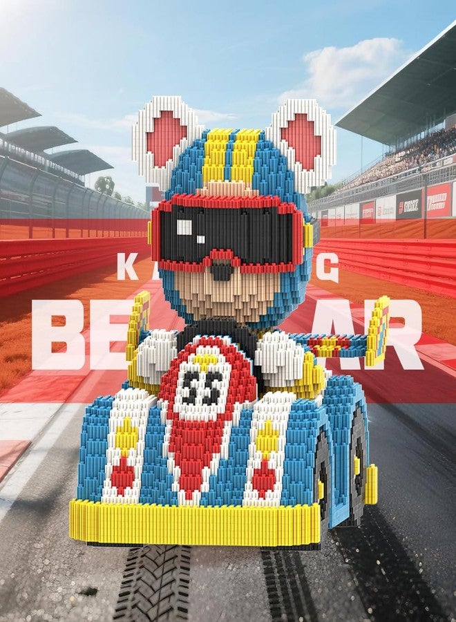 DAHONPA Karting Bear Micro Building Blocks Set (6850 Pieces) Gift for Adults - Image 5