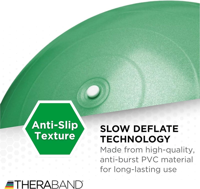 TheraBand كرة الاستقرار من سلسلة ثيراباند برو - 65 سم قطر، أخضر - Image 3