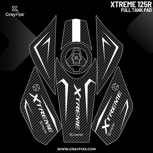 Grayfixx Full Tank Pad for Xtreme 125 | Xtreme 125 Sticker, Pack of 1 - Image 2