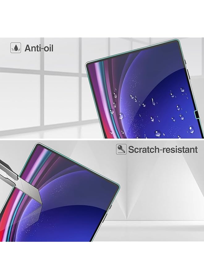 Procases 2 Pack Screen Protector For Galaxy Tab S10 Ultra 2024 S9 Ultra 14.6 Inch 2023 Tab S8 Ultra 2022 Tempered Glass Screen Film Guard For 14.6“ Galaxy Tab S10 Ultra S9 Ultra Tablet - Image 3