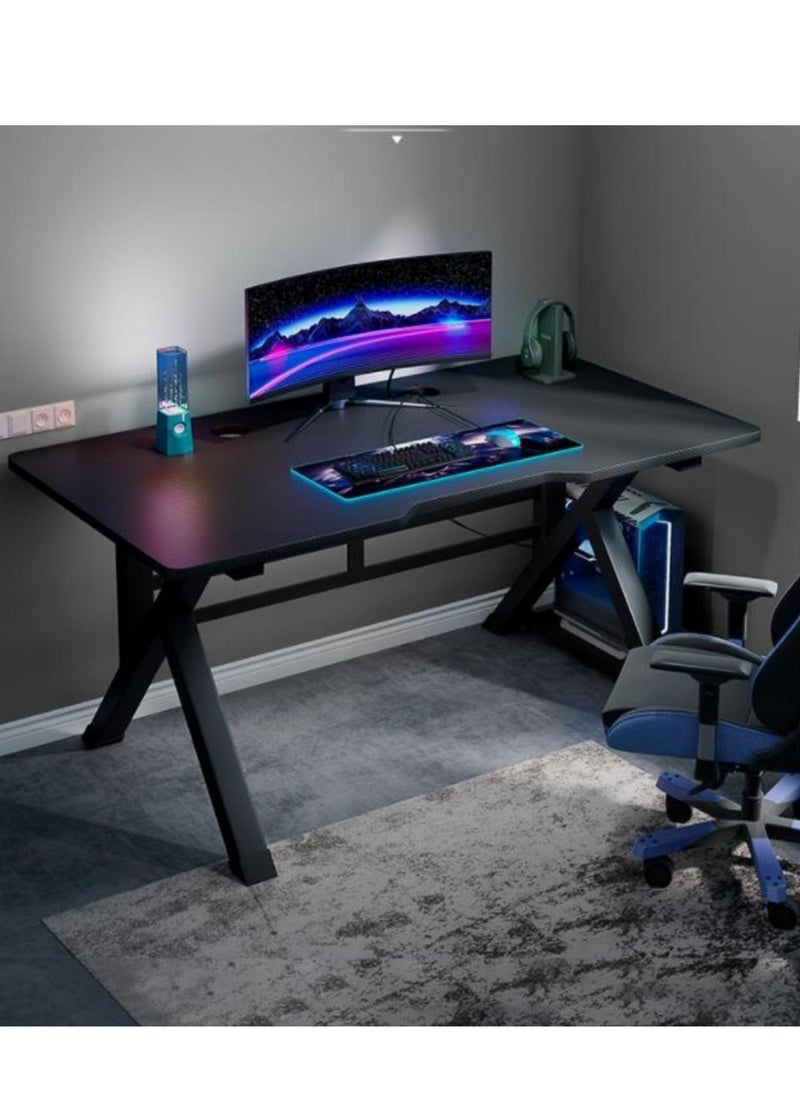 TNGames Gaming Desk PC Computer Desk Home Office Desk Black  - Image 5