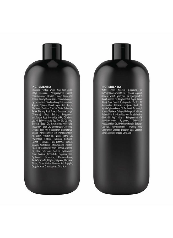 Botanic Hearth Otanic Hearth Biotin Shampoo And Conditioner With Collagen Fights Hair Loss & Thinning With Korean Ginseng & Turmeric Conditioner Promotes Hair Growth With Avocado And Coconut 16 Fl Oz X 2  - Image 5