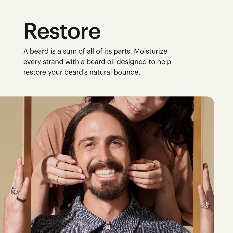 MANSCAPEDÂ® Beard Oil, Moisturizing Serum with Jojoba Seed, Sunflower, Sweet Almond Oils for a Nourishing, Hydrating Shine, (1 fl oz) 1-Pack - Image 5