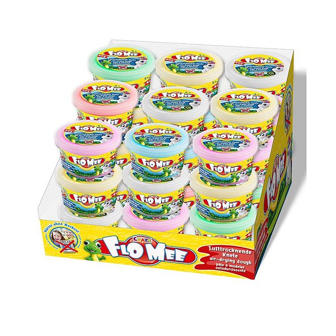 Craze Flo Mee 40g Air-Drying Modelling Foam Starter Can ï¿½ No Residue, Multi-Color Crafting Fun for Ages 5 (Assorted) - Image 2