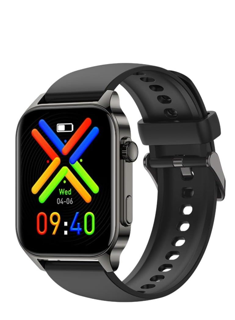 DMG 1.91 Inch Smart Watch for Men and Women (Receive and Call), 100+ Sports Modes Fitness Tracker with Heart Rate/SpO2/Blood Pressure/Sleep Monitor, Calorie Counter, IP68 Waterproof Smart Watches  - Image 1