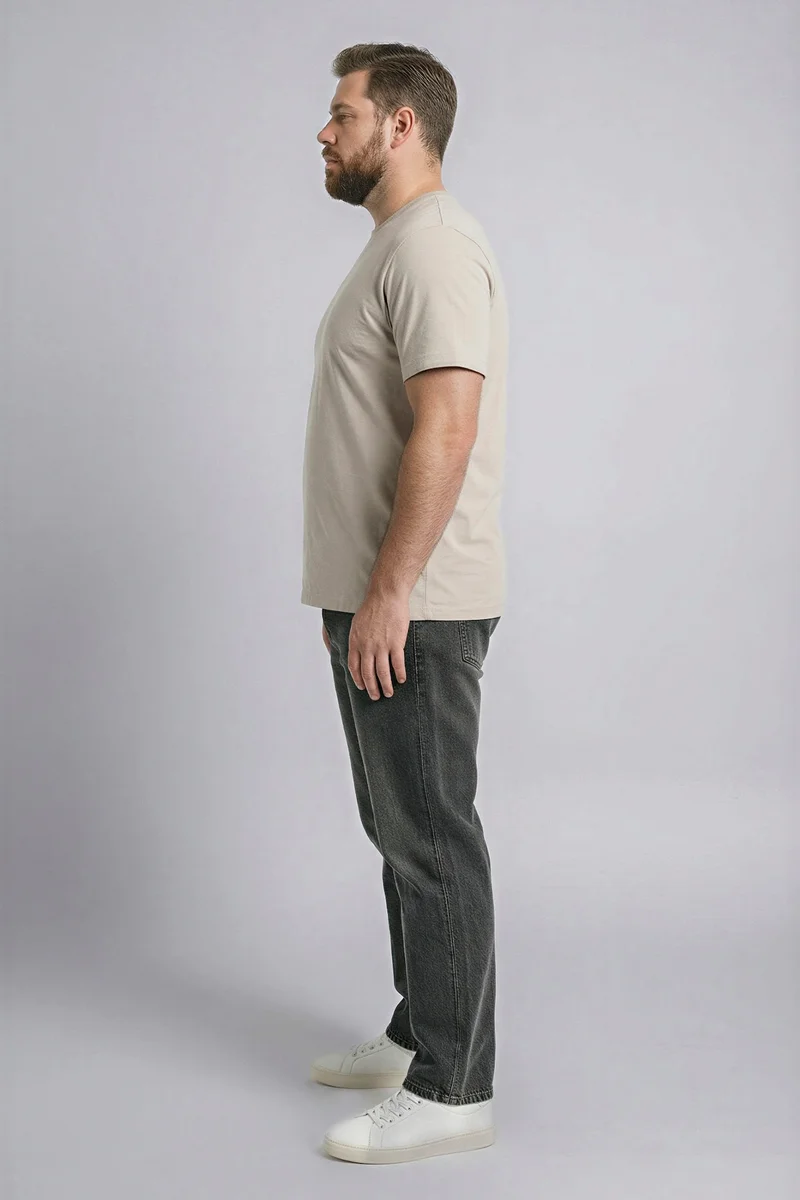 ديفاكتو Boxy Fit Printed Short Sleeve T-Shirt