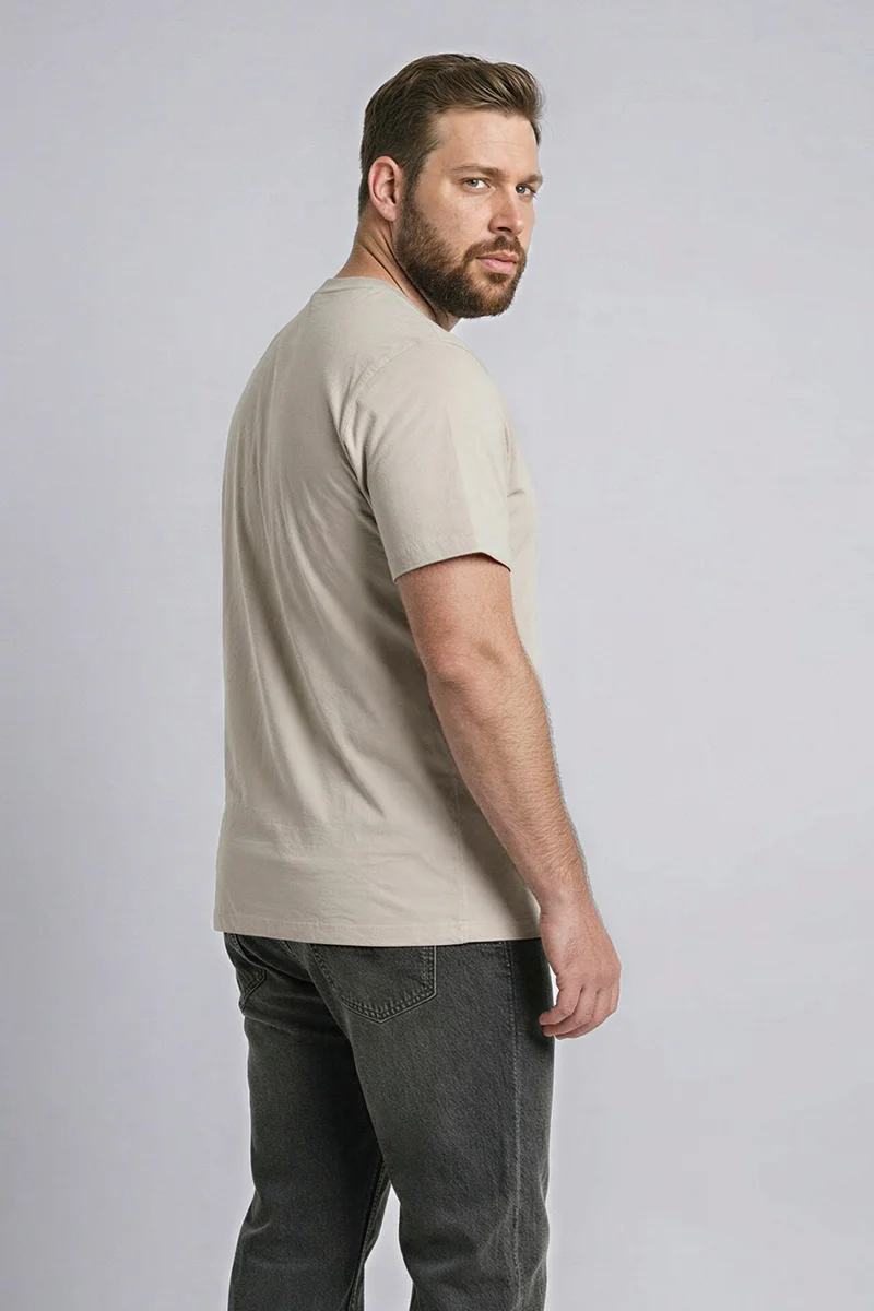 Defacto  Boxy Fit Printed Short Sleeve T-Shirt for Men | Best Price UAE