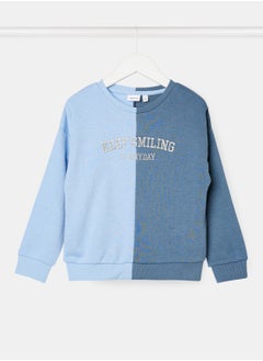 Girls Colourblock Sweatshirt
