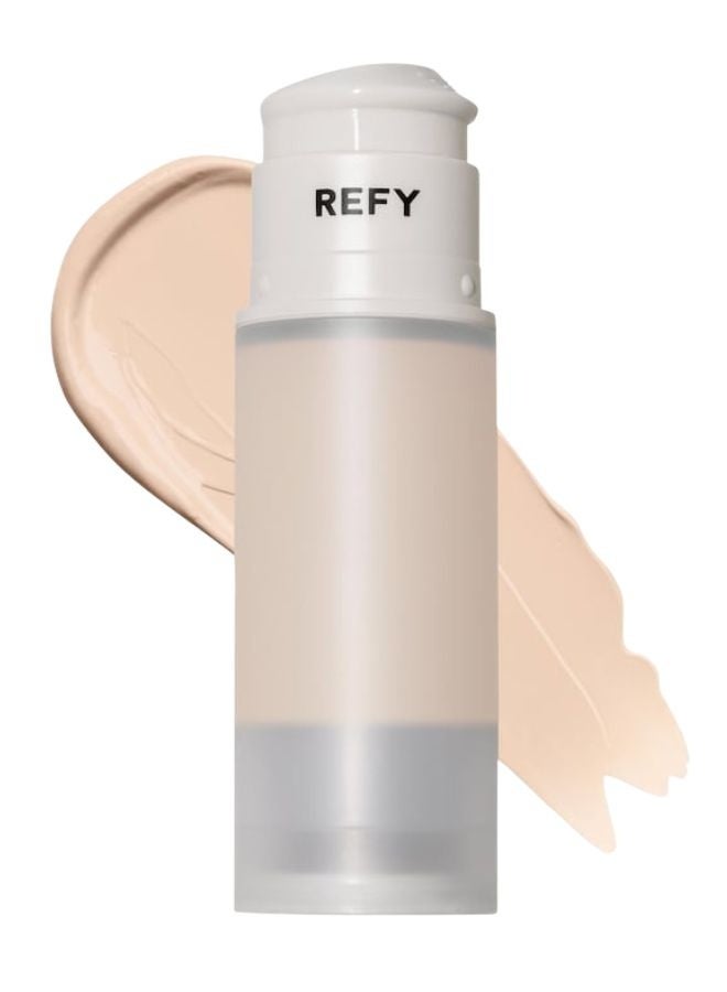 ريفي كريم أساس مرطب للبشرة من ريفي مع حمض الهيالورونيك 130N - للبشرة الفاتحة إلى المتوسطة ذات الدرجات اللونية المحايدة | كريم مرطب خفيف الوزن للبشرة 30 مل / 1 أونصة - Image 1