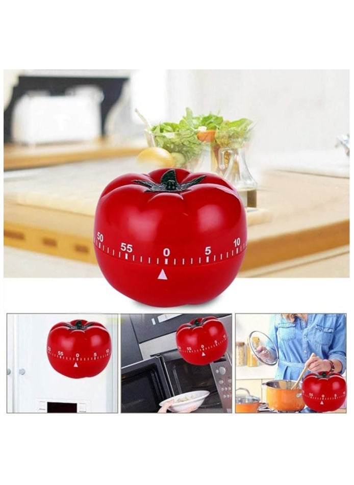 Generic Kitchen Timer 1-60 Minutes, 360 Degree Cooking Tool Mechanical Countdown Tomato Timer, Alarm Clock Creative Kitchen Timer, Multi-Function Cooking Countdown Timer (1Pack)  - Image 5