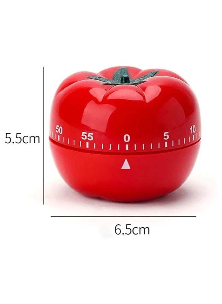 Generic - Kitchen Timer 1-60 Minutes, 360 Degree Cooking Tool Mechanical Countdown Tomato Timer, Alarm Clock Creative Kitchen Timer, Multi-Function Cooking Countdown Timer (1Pack) - Image 1